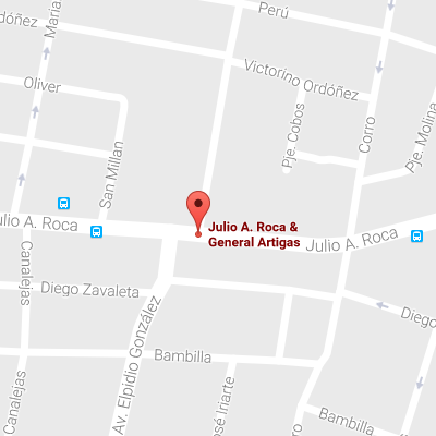 Ubicación Sanitarios Avenida